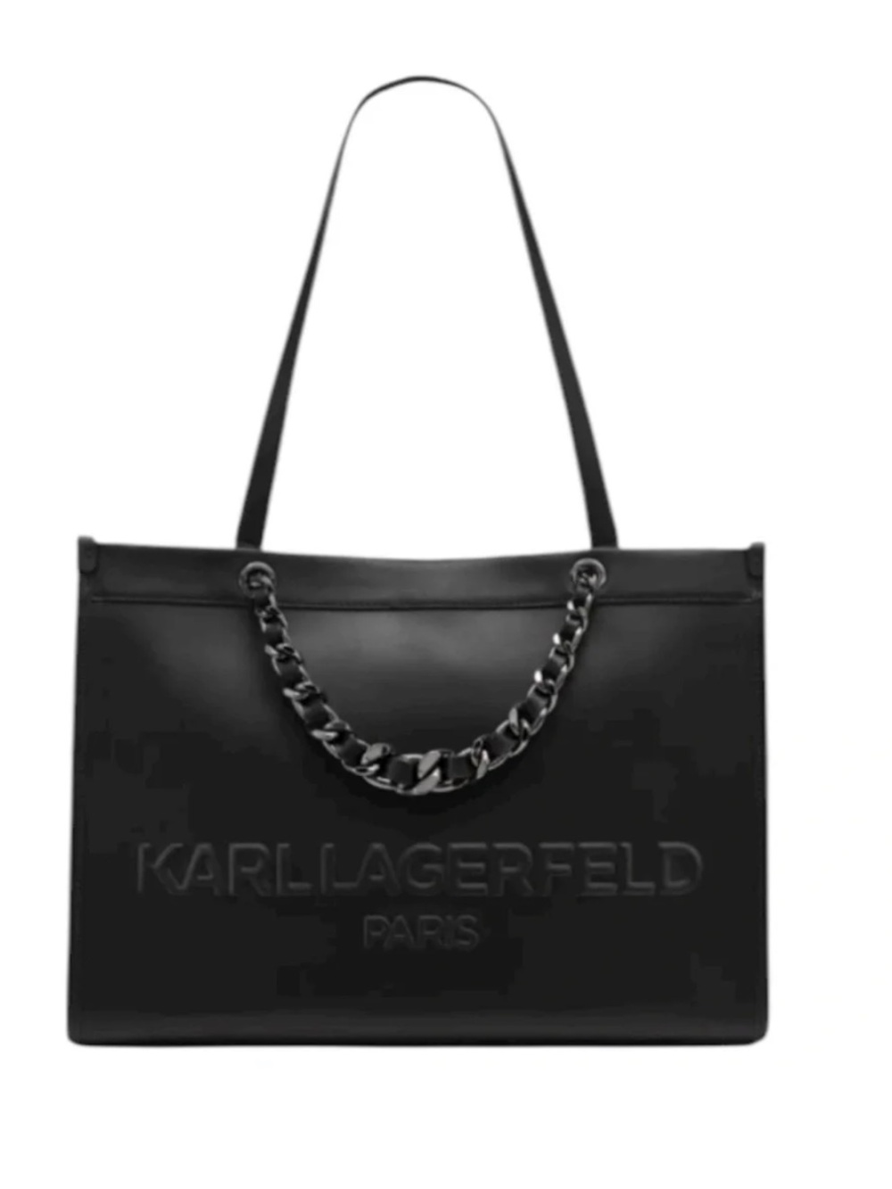 Karl Lagerfeld Savoie Large Leather Tote NWT